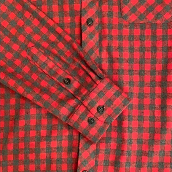 Rue Saint Patrick - Red Plaid Shirt - Picture 7 of 11